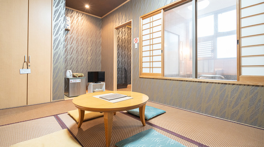 ゆったりと寛げる「個室」