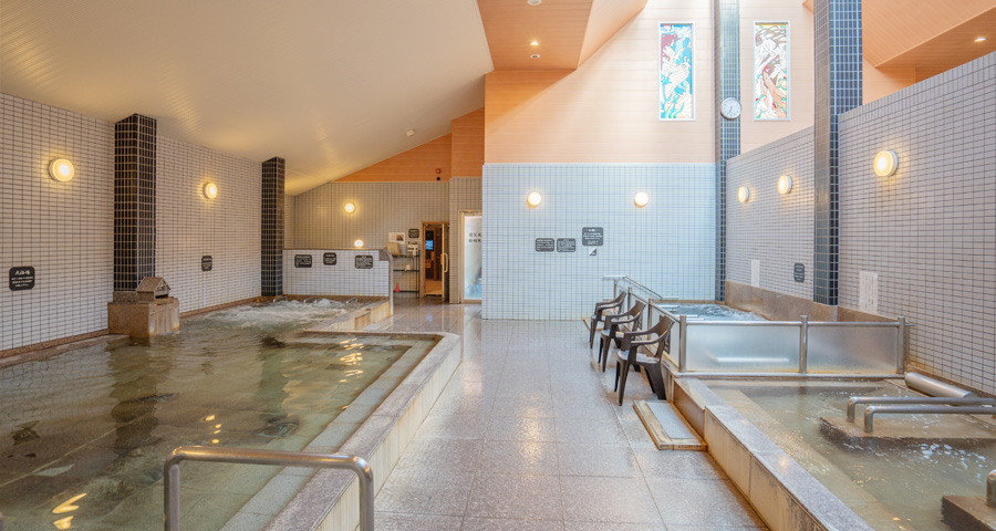 道後さや温泉ゆらら 大浴場